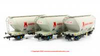 ACC2042CS-W Accurascale PCA - Cement Wagon Triple Pack - VTG Castle Cement (early)